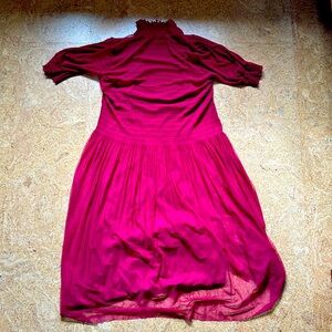 Burgundy dress from Zara - Made in Morocco - Large